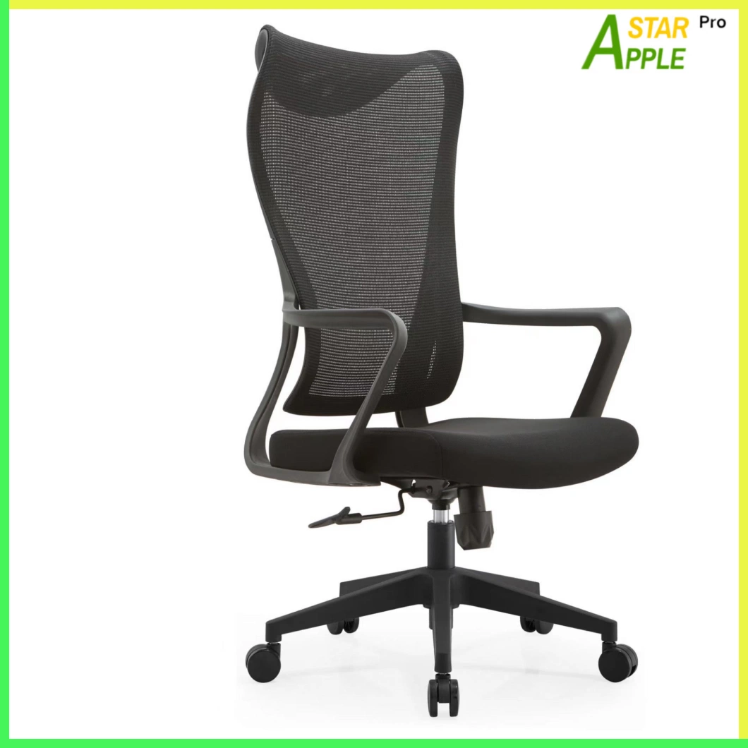 L High Back Computer Parts Game Ergonomic Barber Beauty Massage Plastic Office Folding Shampoo Chairs Gaming Executive Chair with Soft Fabric Surface Armrest