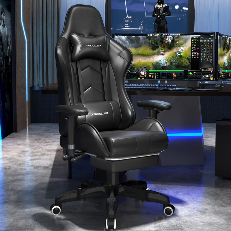 High Quality Ergonomic Gaming Chair Racing Office Chair with Footrest for PC Gamer