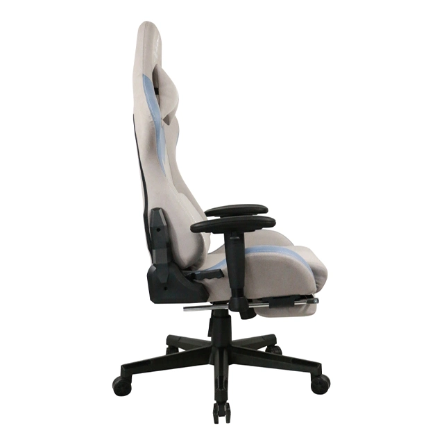 Partner Gaming Chair with Rectractible Footrest Fabric Cover New Model