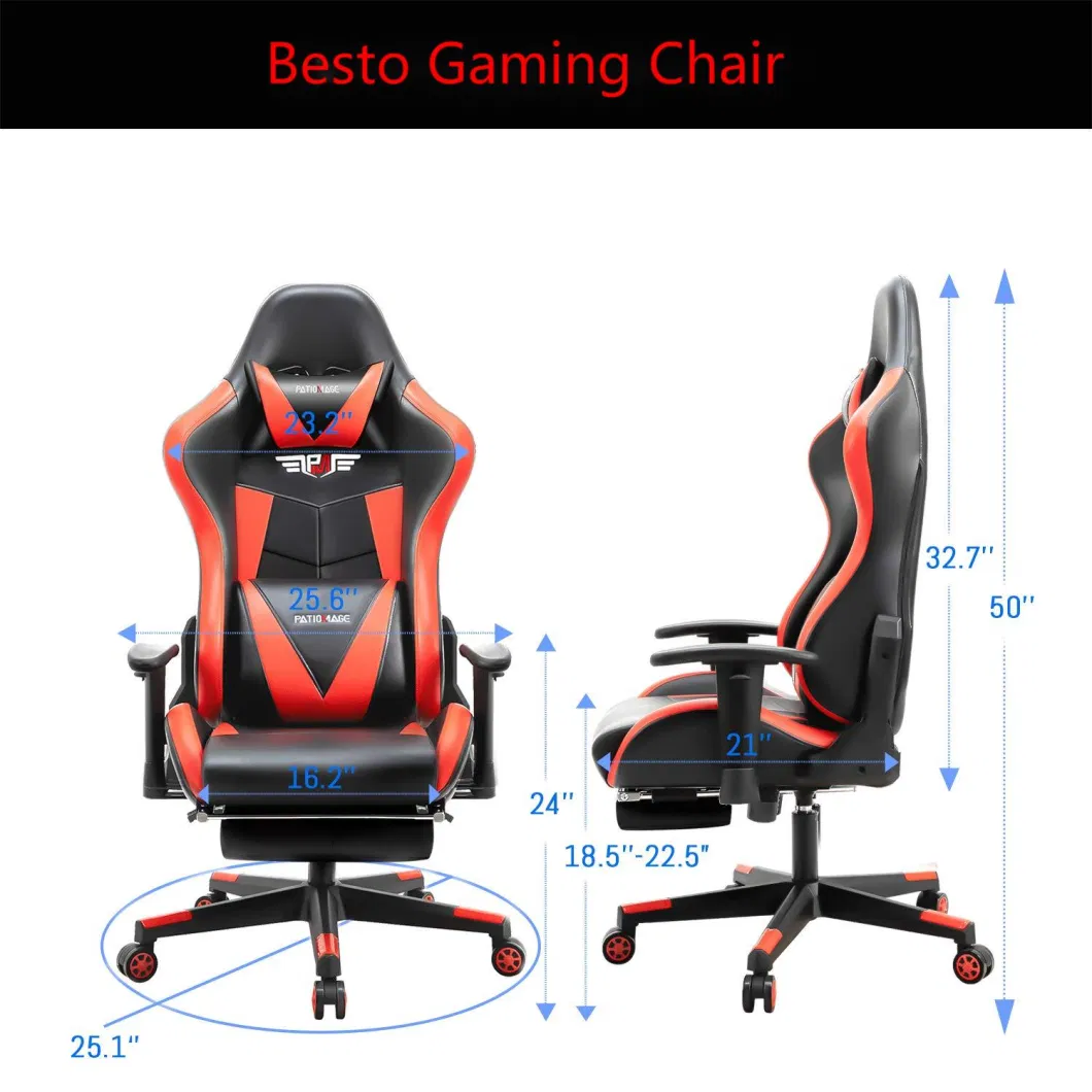Gaming Chair Ergonomics Computer Gaming Chair Office Furniture Factory Supply Racing Leather Gaming Chair Scorpion Gaming Chair Modern Design Furniture