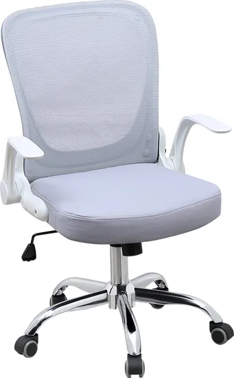 Fabric Upholstery Swivel Seat Backrest Adjustable Function Mechanism Office Mesh Chair