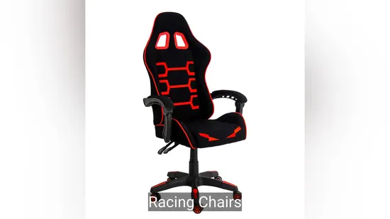 Wholesale Hot Sale PU Leather Racing Style Gaming Chair with Height Adjustable
