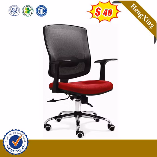 Imported Metal Hardware Dark PVC Good Service Mesh Office Chair