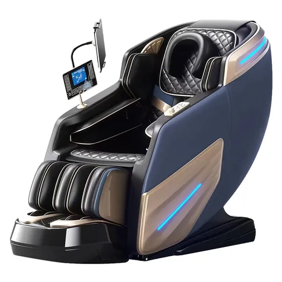 Jingtop Exclusive Agent 3D 4D New Version Kneading Armrest Controller Massage Office Chair for Health Massager