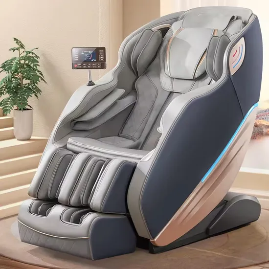 Jingtop Exclusive Agent 3D 4D Hot Products Online Technical Support Musical Function Massage Office Chair for Health Massager 