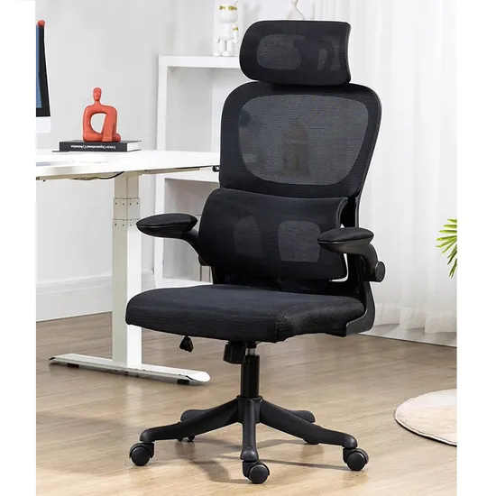 High End High Back Swivel Adjustable Height Revolving Mesh Fabric Office Chair 