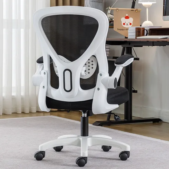 Wholesale Comfortable Swivel Computer Office Chair Luxury Moving Modern Rocking Mesh Fabric Ergonomic Office Chair 