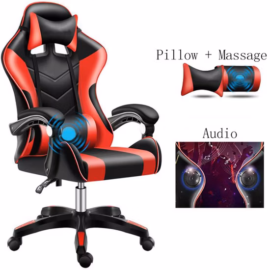 Racing Gamer Office Kids Simulator Floor Autofull with Foot Rest Top Cover Gaming