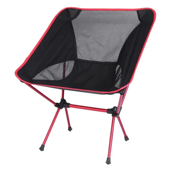 Custom Logo High Quality Folding Portable Picnic BBQ Hiking Camping Space Chair 