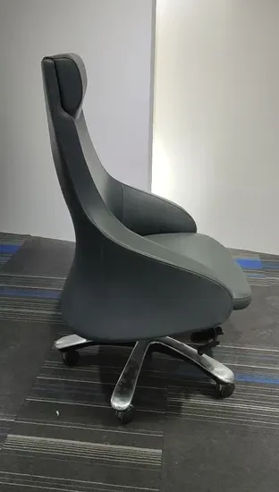 Zode Ergonomic Modern Swivel Metal Gaming Computer Executive Leather Staff Office Chair High Back PU Chairs 