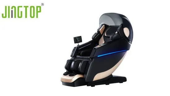 Jingtop Exclusive Agent 3D 4D Luxury LCD Screen Control Ai Voice Command Office Massage Chair 