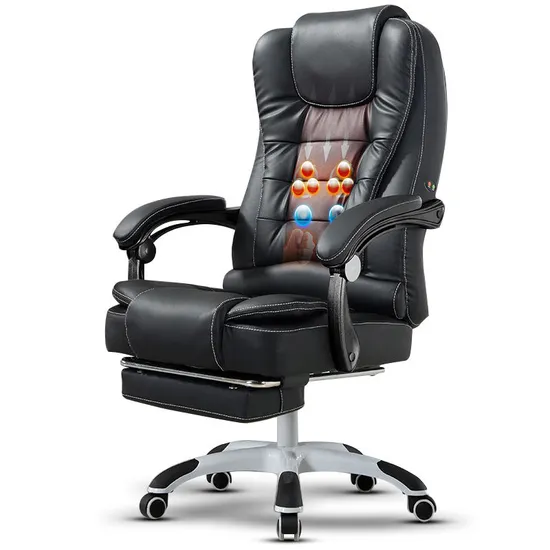 Modern Computer Racing Luxury Office Massage Chair Electric Office Chair Massager with Body Airbag in Dubai 