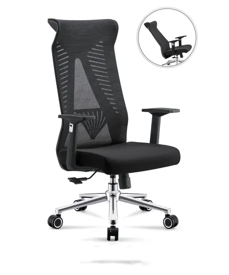 High Back Mesh Chair Ergonomic Fabric Seating 