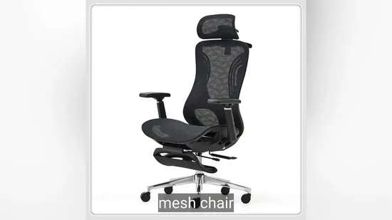 Wholesale High Quality 3D PU Handrail Triangular Rhombus Special Network Mesh Office Chair 