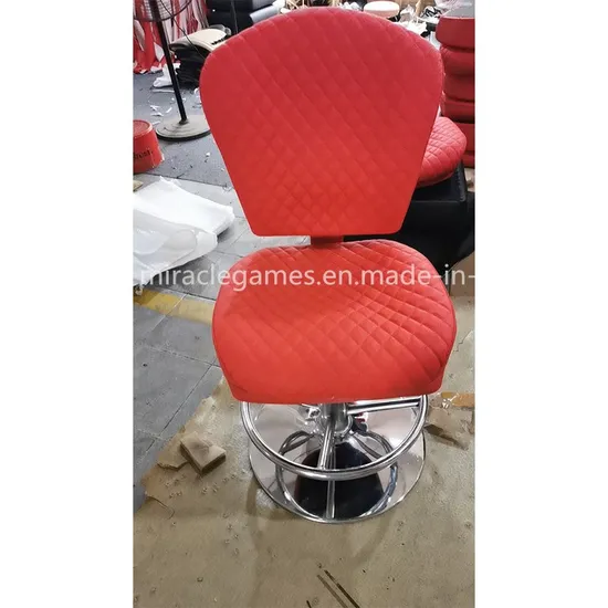 New Arrival OEM Height Adjustable Game Room Chairs Casino Center Bar Chair 