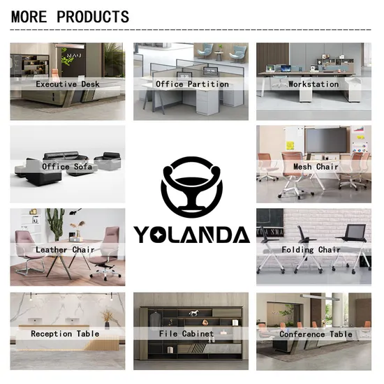 Yolanda New Design Desk Swivel Fabric Black Manager Mesh Executive Ergonomic Office Chairs 