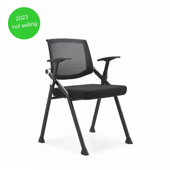Foshan Hotel Furniture Popular Green Mesh Fabric Sitting Tablet Chair with Basket 