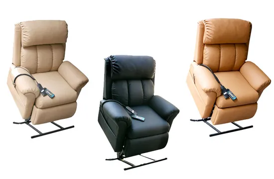 4D Zero Gravity Full Body Track Electric Luxury Office 3D Recliner Folding Shiatsu Lift Recliner PU Massage Equipment Chair 
