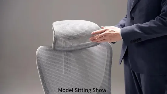 Yike Factory Price New Design High Back Fabric Mesh Office Staff Swivel Revolving Ergonomic Chairs 