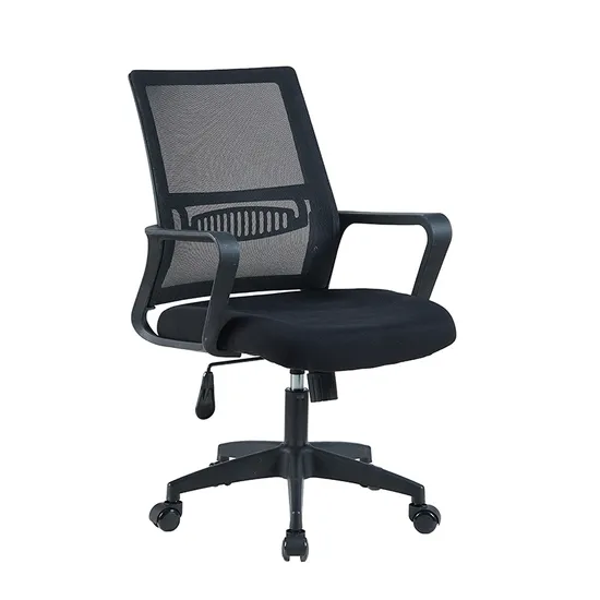 Exclusive Design Manufacturer Direct Selling Nylon Base Rotating and Adjustable Mesh Chair 
