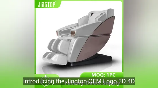 Jingtop Exclusive Agent 3D 4D Popular PU Leather Health Care Products Massage Office Chair for Health Massager 