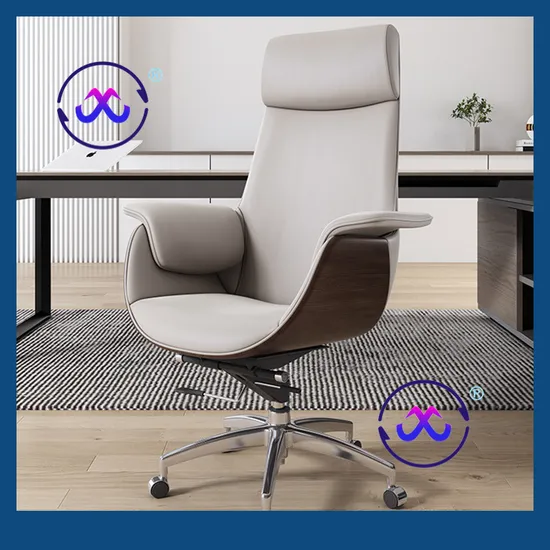 Genuine Modern by Sea Customized Leather Mesh Office Chair Fabric 