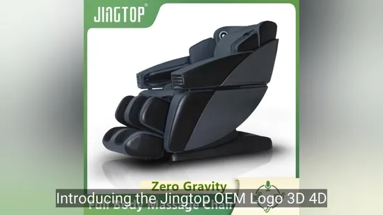 Jingtop Exclusive Agent 3D 4D Pain Stress Relief Back and Spine Care Heating Therapy Massage Office Chair for Health Massager 