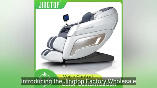 Jingtop Exclusive Agent 3D 4D Customized Built in Heater Space Saving Massage Office Chair for Health Massager 