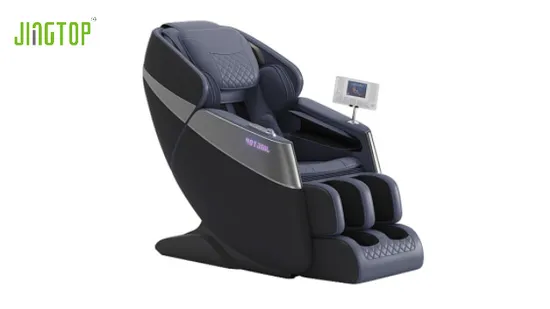 Jingtop Exclusive Agent 3D 4D Vibration Technology Wireless Charging Large Screen Massage Office Chair for Health Massager 