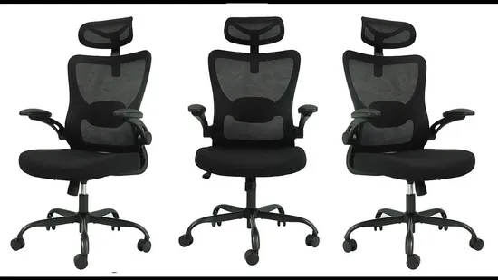 Adjustable Ergonomic Computer Gaming Desk Mesh Office Chair with High Back Mesh 