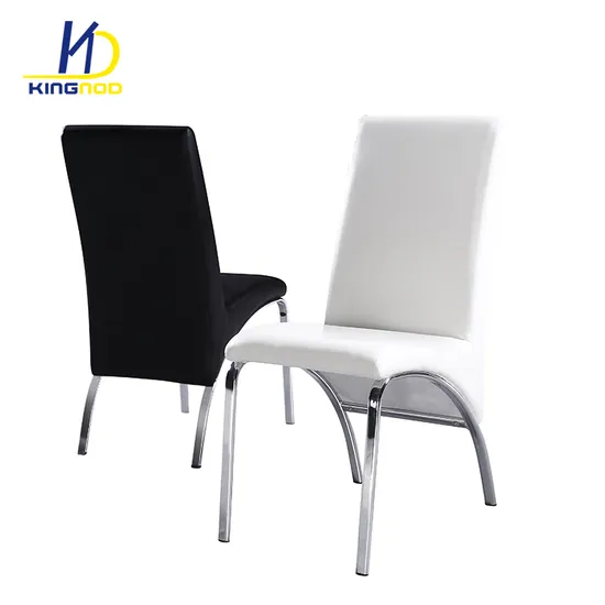 Nordic Luxury Living Room Hotel PU Leather Modern Dining Chairs 
